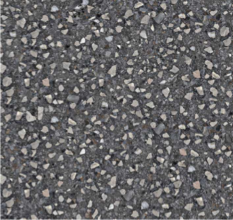 Black Terrazzo Чёрный — 600 × 600 × 10 мм